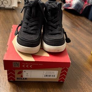 Billy Black High-Top Shoes